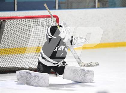 Thumbnail 2 in Xavier @ Fairfield Prep (SCC D1 Semifinal) photogallery.