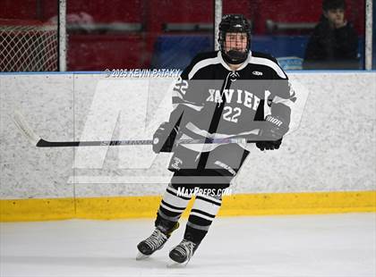 Thumbnail 2 in Xavier @ Fairfield Prep (SCC D1 Semifinal) photogallery.