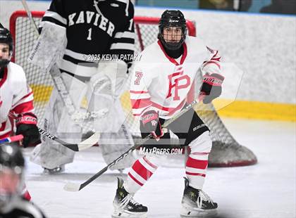 Thumbnail 2 in Xavier @ Fairfield Prep (SCC D1 Semifinal) photogallery.