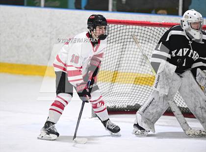 Thumbnail 2 in Xavier @ Fairfield Prep (SCC D1 Semifinal) photogallery.