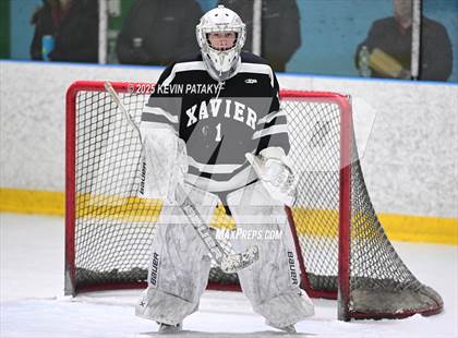 Thumbnail 1 in Xavier @ Fairfield Prep (SCC D1 Semifinal) photogallery.