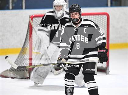 Thumbnail 3 in Xavier @ Fairfield Prep (SCC D1 Semifinal) photogallery.
