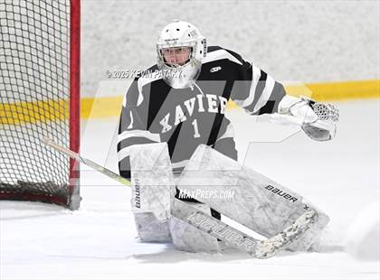 Thumbnail 1 in Xavier @ Fairfield Prep (SCC D1 Semifinal) photogallery.