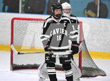 Thumbnail 1 in Xavier @ Fairfield Prep (SCC D1 Semifinal) photogallery.