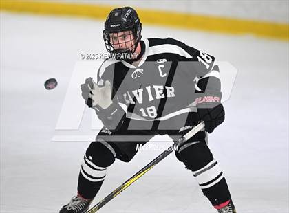 Thumbnail 3 in Xavier @ Fairfield Prep (SCC D1 Semifinal) photogallery.