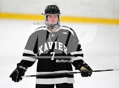 Thumbnail 3 in Xavier @ Fairfield Prep (SCC D1 Semifinal) photogallery.