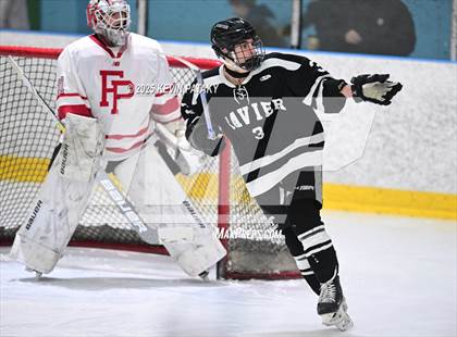Thumbnail 1 in Xavier @ Fairfield Prep (SCC D1 Semifinal) photogallery.
