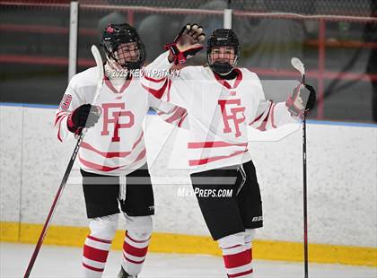 Thumbnail 2 in Xavier @ Fairfield Prep (SCC D1 Semifinal) photogallery.