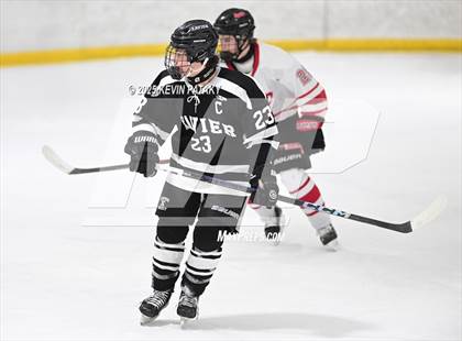 Thumbnail 2 in Xavier @ Fairfield Prep (SCC D1 Semifinal) photogallery.