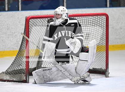 Thumbnail 2 in Xavier @ Fairfield Prep (SCC D1 Semifinal) photogallery.