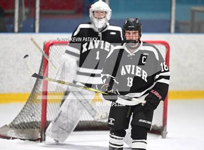 Thumbnail 1 in Xavier @ Fairfield Prep (SCC D1 Semifinal) photogallery.