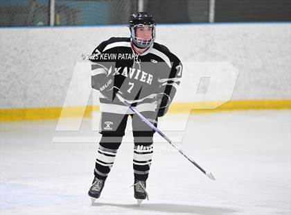 Thumbnail 2 in Xavier @ Fairfield Prep (SCC D1 Semifinal) photogallery.