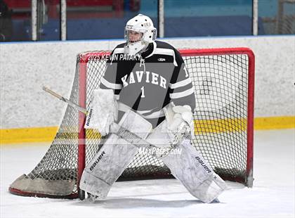 Thumbnail 1 in Xavier @ Fairfield Prep (SCC D1 Semifinal) photogallery.