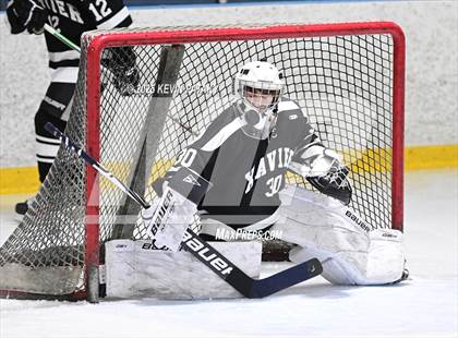Thumbnail 2 in Xavier @ Fairfield Prep (SCC D1 Semifinal) photogallery.