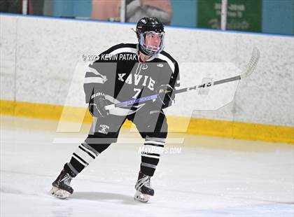Thumbnail 3 in Xavier @ Fairfield Prep (SCC D1 Semifinal) photogallery.