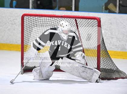 Thumbnail 1 in Xavier @ Fairfield Prep (SCC D1 Semifinal) photogallery.