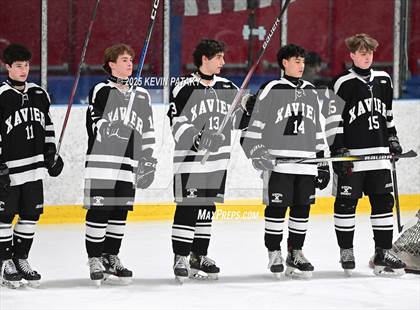 Thumbnail 3 in Xavier @ Fairfield Prep (SCC D1 Semifinal) photogallery.