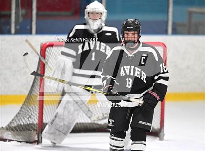 Thumbnail 3 in Xavier @ Fairfield Prep (SCC D1 Semifinal) photogallery.