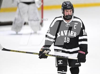 Thumbnail 3 in Xavier @ Fairfield Prep (SCC D1 Semifinal) photogallery.