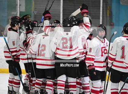 Thumbnail 3 in Xavier @ Fairfield Prep (SCC D1 Semifinal) photogallery.