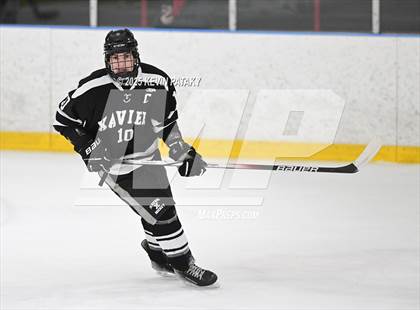 Thumbnail 2 in Xavier @ Fairfield Prep (SCC D1 Semifinal) photogallery.