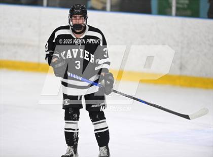 Thumbnail 3 in Xavier @ Fairfield Prep (SCC D1 Semifinal) photogallery.