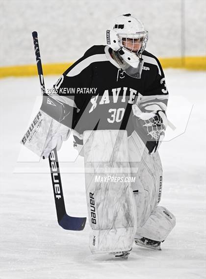 Thumbnail 3 in Xavier @ Fairfield Prep (SCC D1 Semifinal) photogallery.