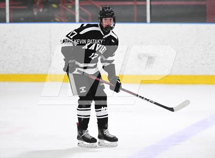 Thumbnail 2 in Xavier @ Fairfield Prep (SCC D1 Semifinal) photogallery.