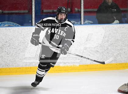 Thumbnail 3 in Xavier @ Fairfield Prep (SCC D1 Semifinal) photogallery.