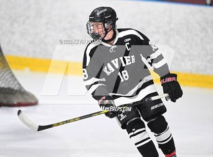 Thumbnail 2 in Xavier @ Fairfield Prep (SCC D1 Semifinal) photogallery.