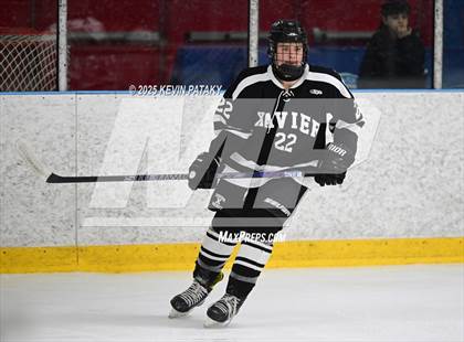 Thumbnail 1 in Xavier @ Fairfield Prep (SCC D1 Semifinal) photogallery.