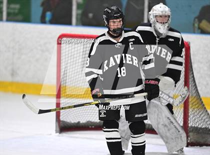 Thumbnail 3 in Xavier @ Fairfield Prep (SCC D1 Semifinal) photogallery.