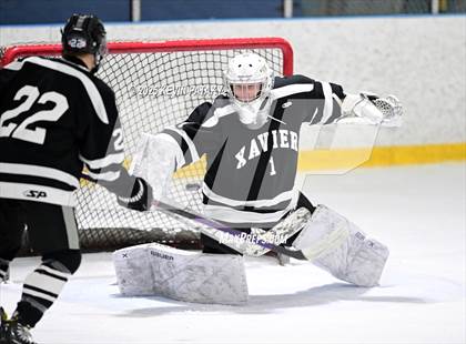 Thumbnail 1 in Xavier @ Fairfield Prep (SCC D1 Semifinal) photogallery.