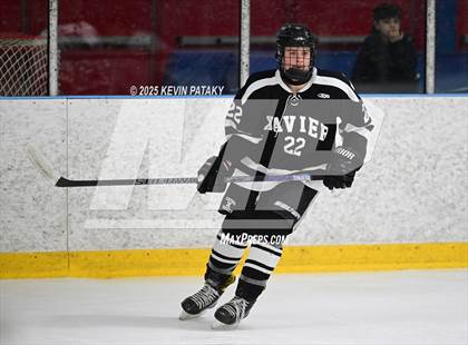 Thumbnail 3 in Xavier @ Fairfield Prep (SCC D1 Semifinal) photogallery.