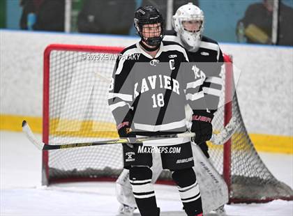 Thumbnail 2 in Xavier @ Fairfield Prep (SCC D1 Semifinal) photogallery.
