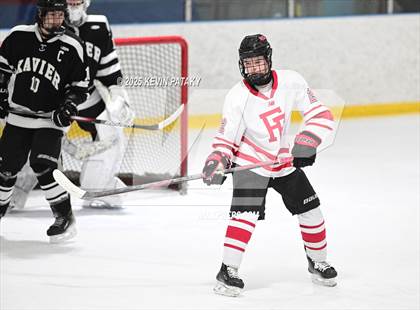 Thumbnail 1 in Xavier @ Fairfield Prep (SCC D1 Semifinal) photogallery.