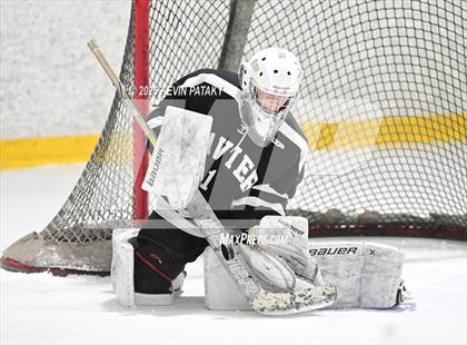Thumbnail 3 in Xavier @ Fairfield Prep (SCC D1 Semifinal) photogallery.