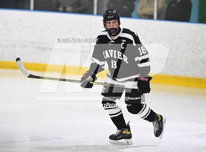 Thumbnail 3 in Xavier @ Fairfield Prep (SCC D1 Semifinal) photogallery.