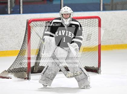 Thumbnail 3 in Xavier @ Fairfield Prep (SCC D1 Semifinal) photogallery.