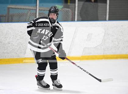 Thumbnail 2 in Xavier @ Fairfield Prep (SCC D1 Semifinal) photogallery.