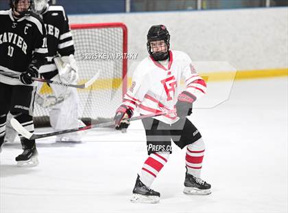 Thumbnail 3 in Xavier @ Fairfield Prep (SCC D1 Semifinal) photogallery.