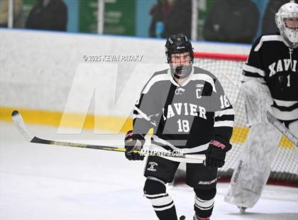 Thumbnail 2 in Xavier @ Fairfield Prep (SCC D1 Semifinal) photogallery.