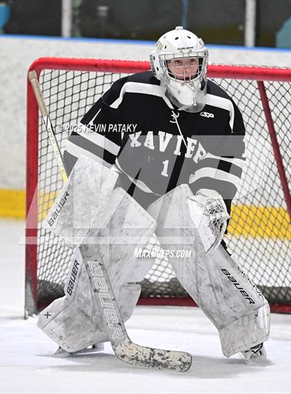 Thumbnail 1 in Xavier @ Fairfield Prep (SCC D1 Semifinal) photogallery.