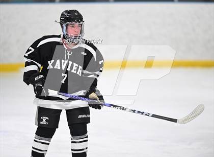 Thumbnail 2 in Xavier @ Fairfield Prep (SCC D1 Semifinal) photogallery.