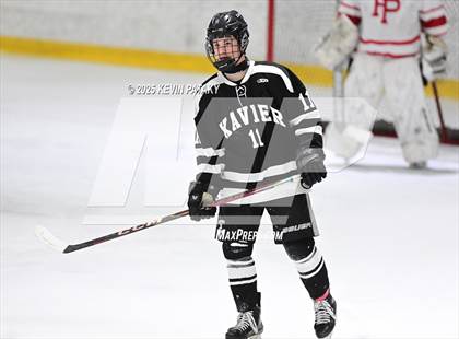Thumbnail 2 in Xavier @ Fairfield Prep (SCC D1 Semifinal) photogallery.