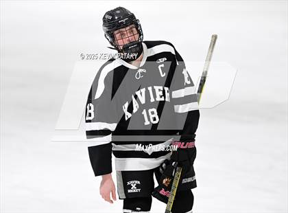 Thumbnail 1 in Xavier @ Fairfield Prep (SCC D1 Semifinal) photogallery.