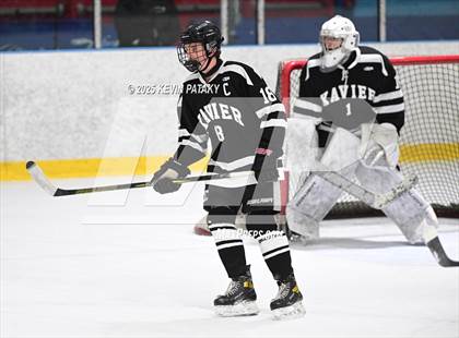 Thumbnail 1 in Xavier @ Fairfield Prep (SCC D1 Semifinal) photogallery.
