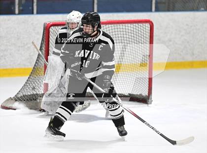 Thumbnail 2 in Xavier @ Fairfield Prep (SCC D1 Semifinal) photogallery.