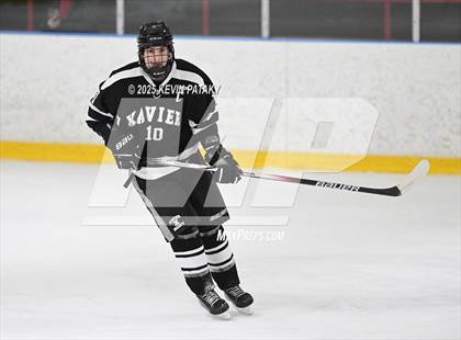 Thumbnail 2 in Xavier @ Fairfield Prep (SCC D1 Semifinal) photogallery.