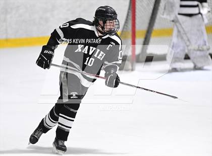 Thumbnail 2 in Xavier @ Fairfield Prep (SCC D1 Semifinal) photogallery.
